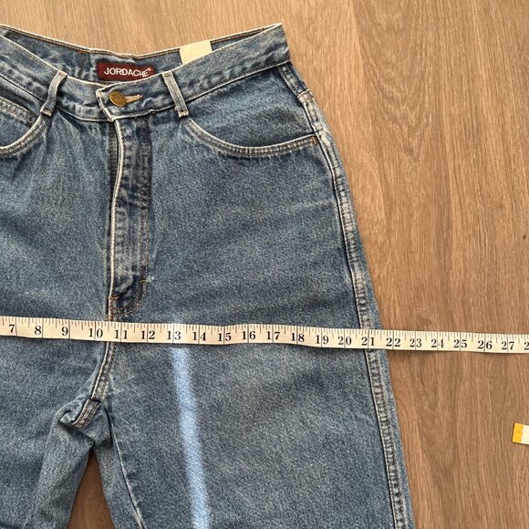 VINTAGE Jordache Mid Blue High Waist Jeans - Picture 6 of 15